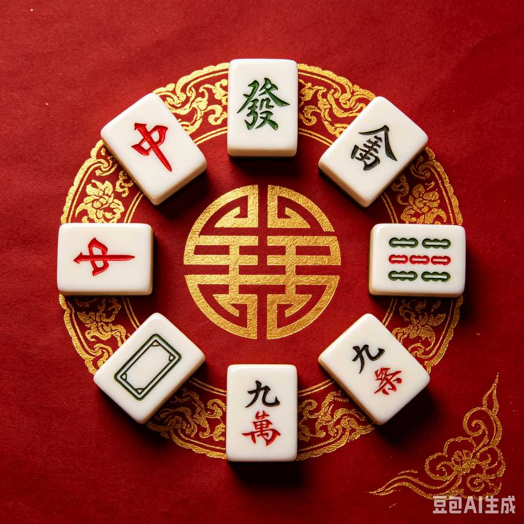 two tone mahjong set design