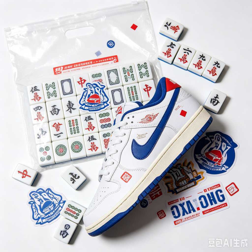 classic text mahjong set