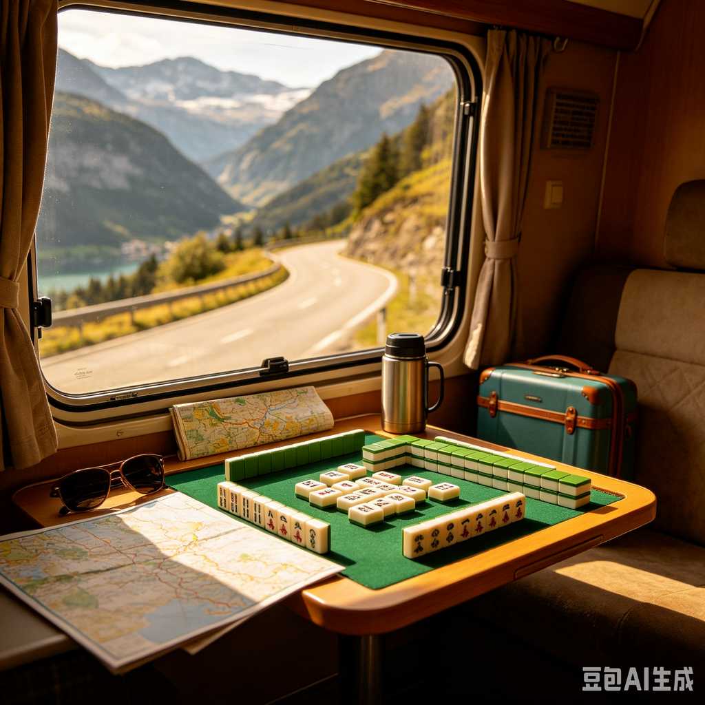 portable luxury mahjong set