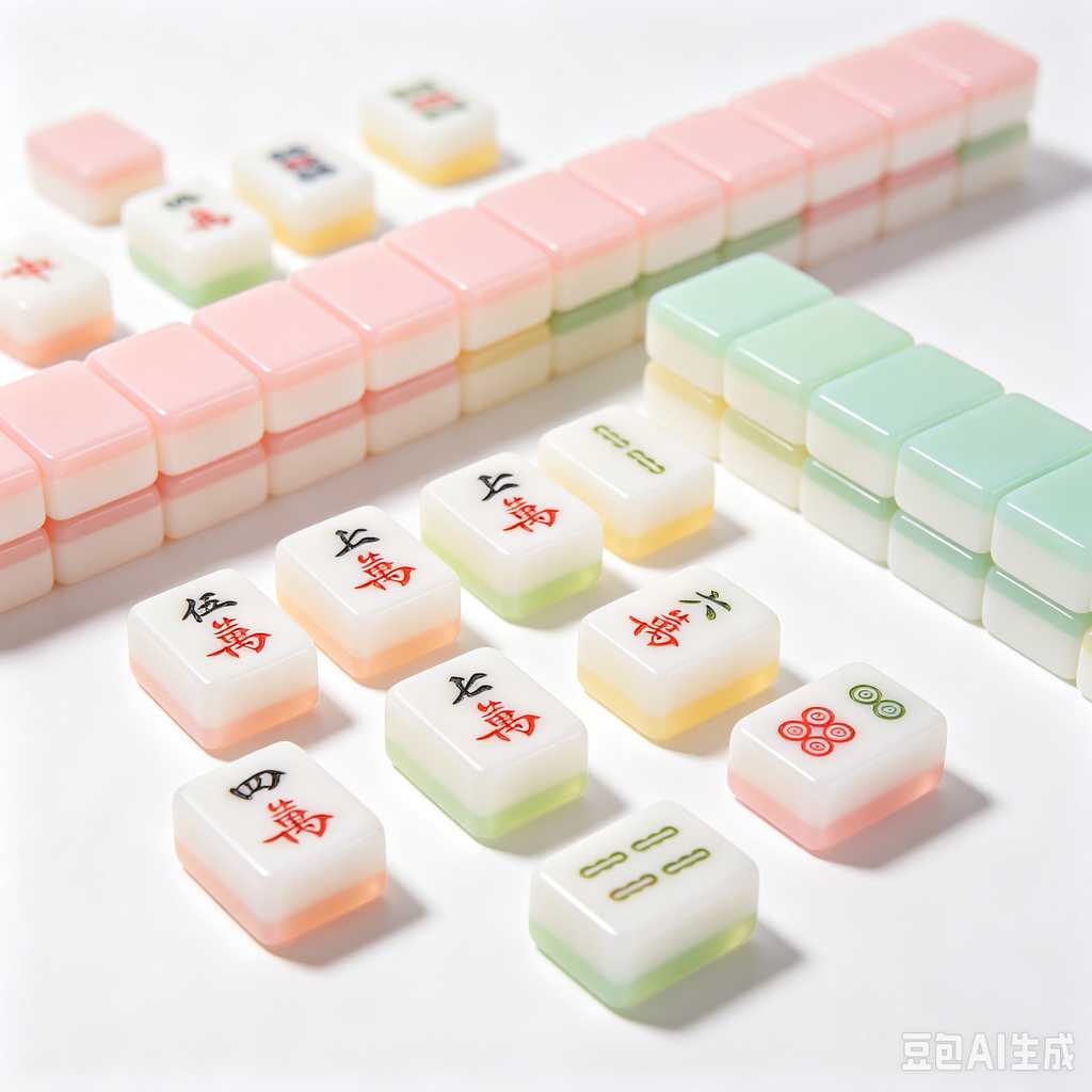 custom logo mahjong tiles